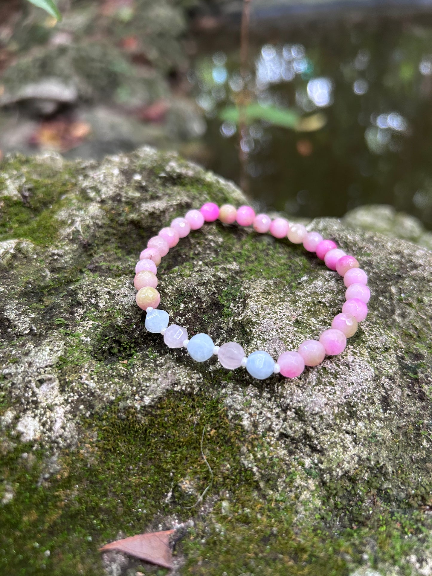 Dainty Pearls & Amethyst