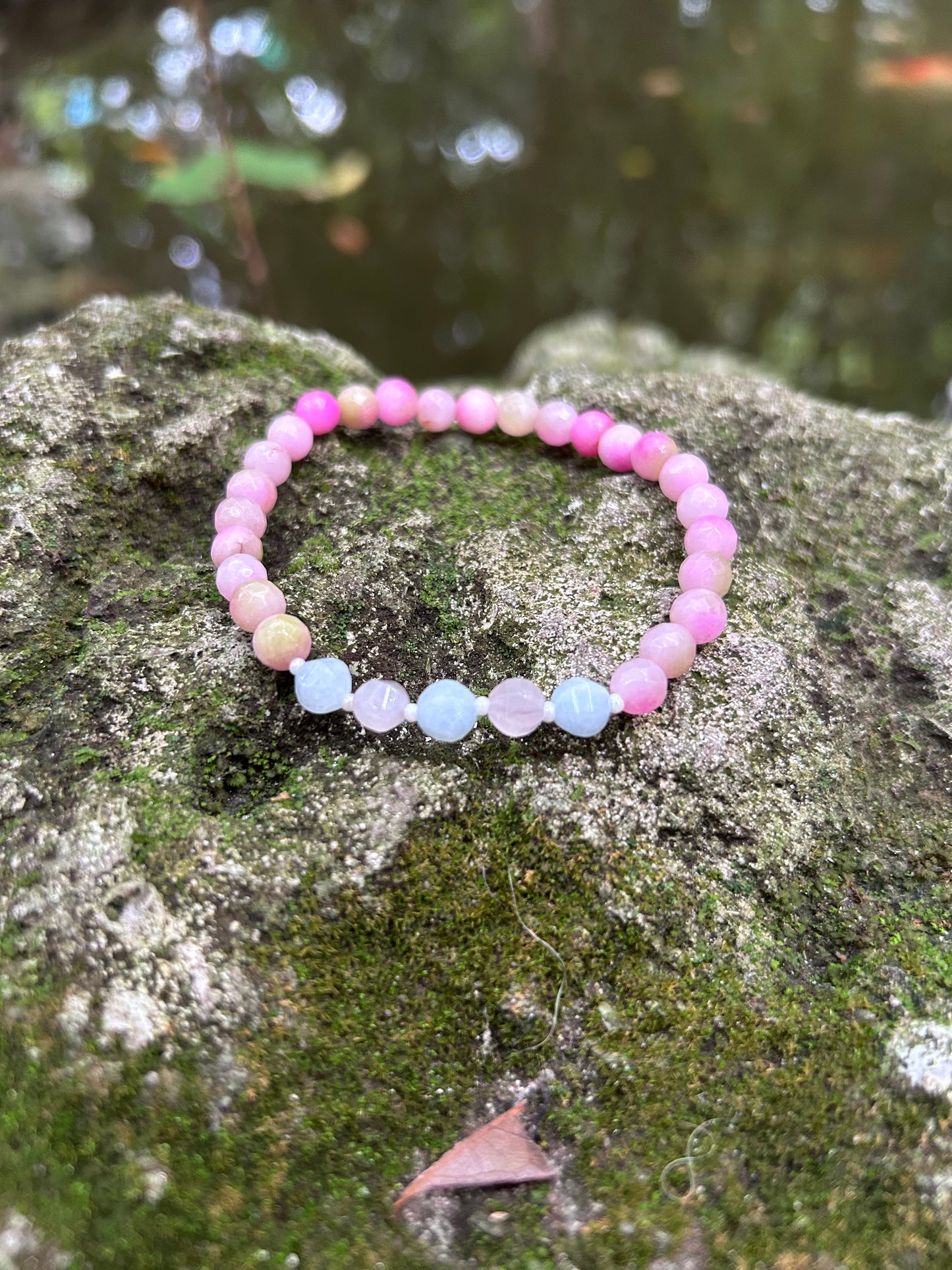 Dainty Pearls & Amethyst
